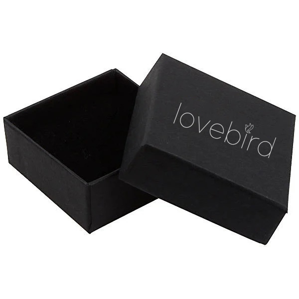 Lovebird Ohrstecker mit Lab Grown Brillant 0,40 ct. Weißgold 585/000