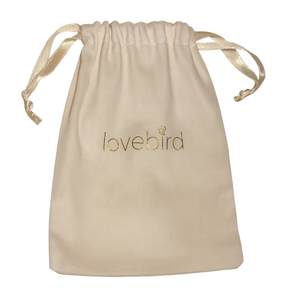Preview: Lovebird Klappcreolen Edelstahl IPG