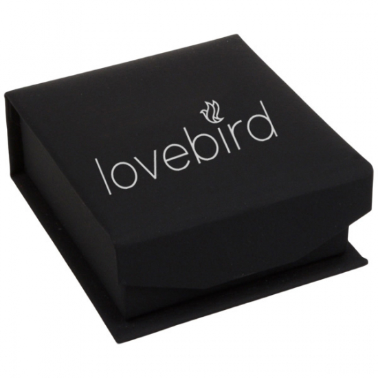 Lovebird Anhänger Herz mit Brillant 0,02 ct. Weissgold 585/000