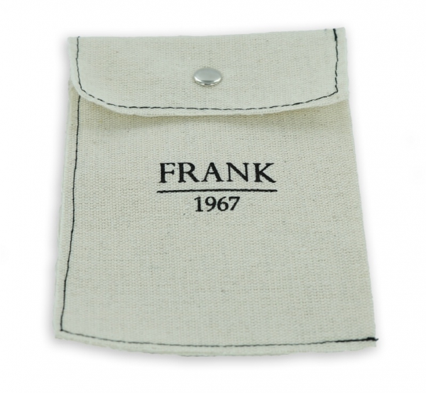 Frank 1967 Manschettenknöpfe mit Muster Edelstahl