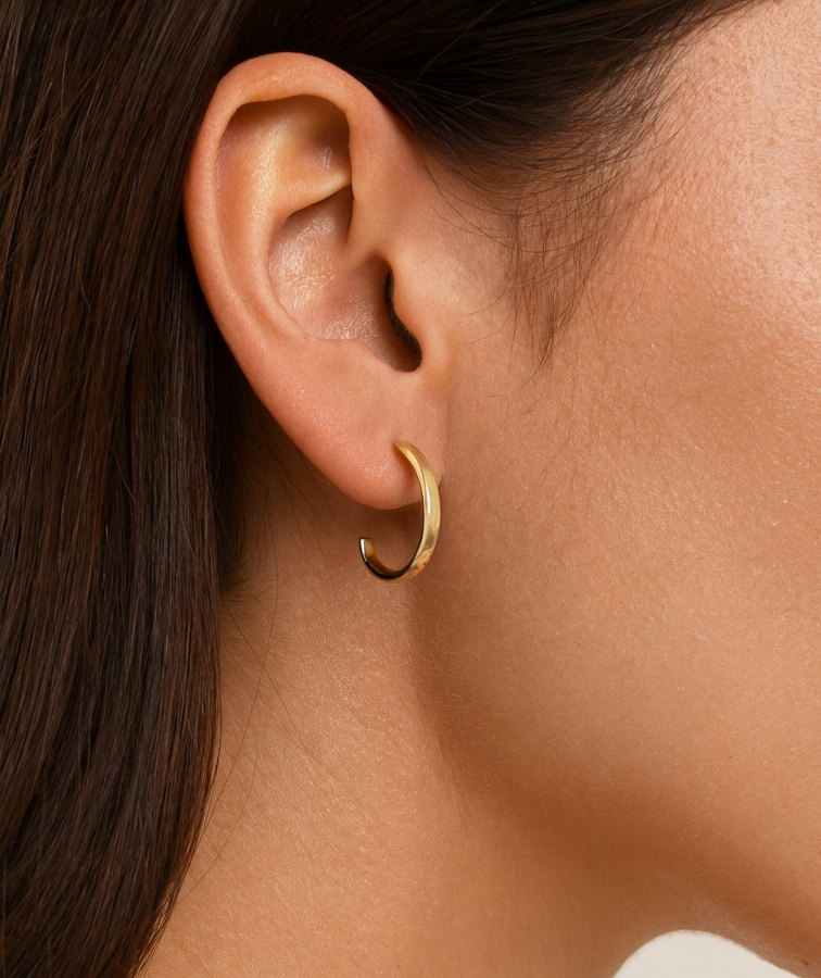 Ohrstecker Silber 925/000 vergoldet