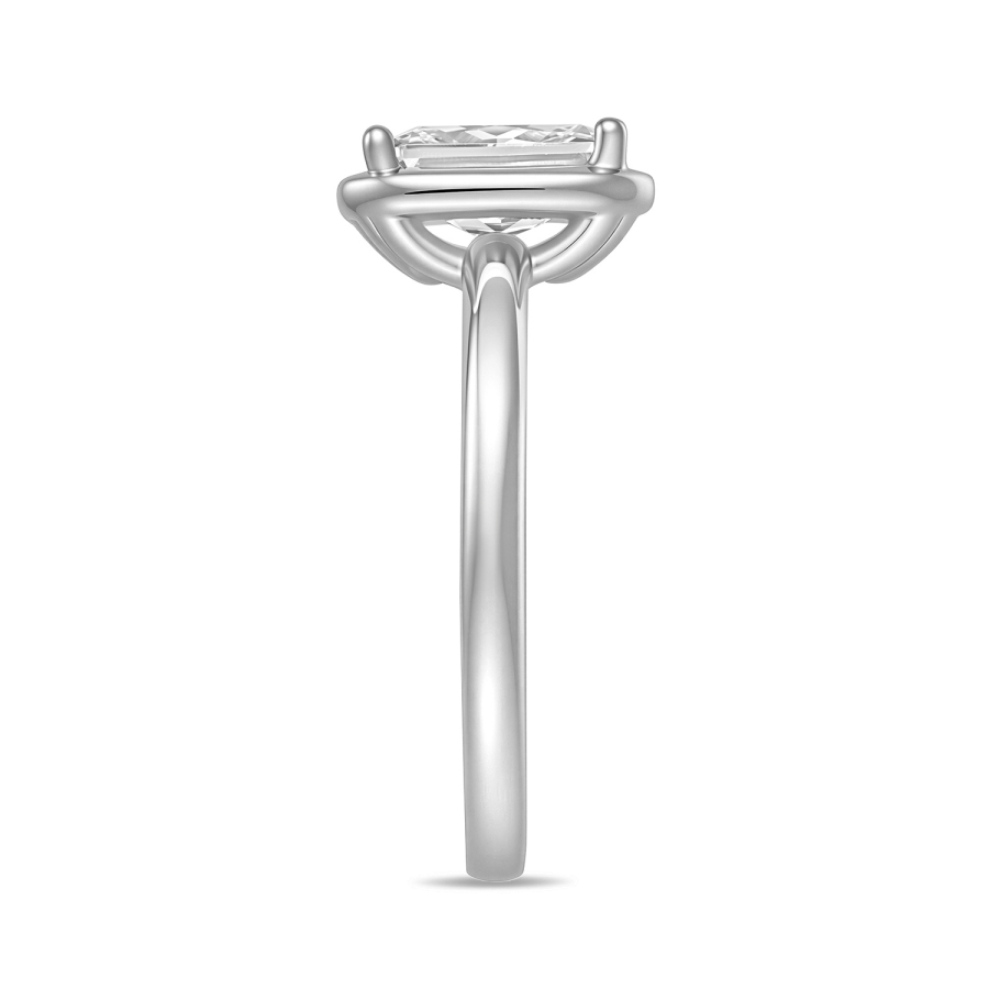 Damenring Silber 925 mit Zirkonia, rhodiniert