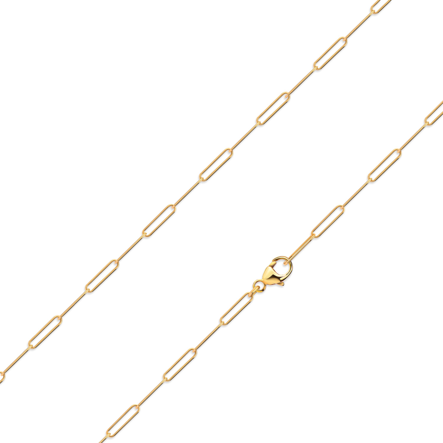 Ankerkette weit 2,0mm breit 45cm Gold 750/000