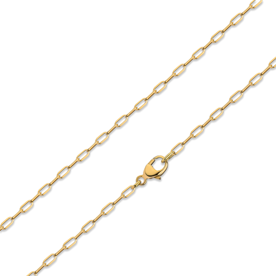 Ankerkette weit 1,8mm breit 45cm Gold 750/000