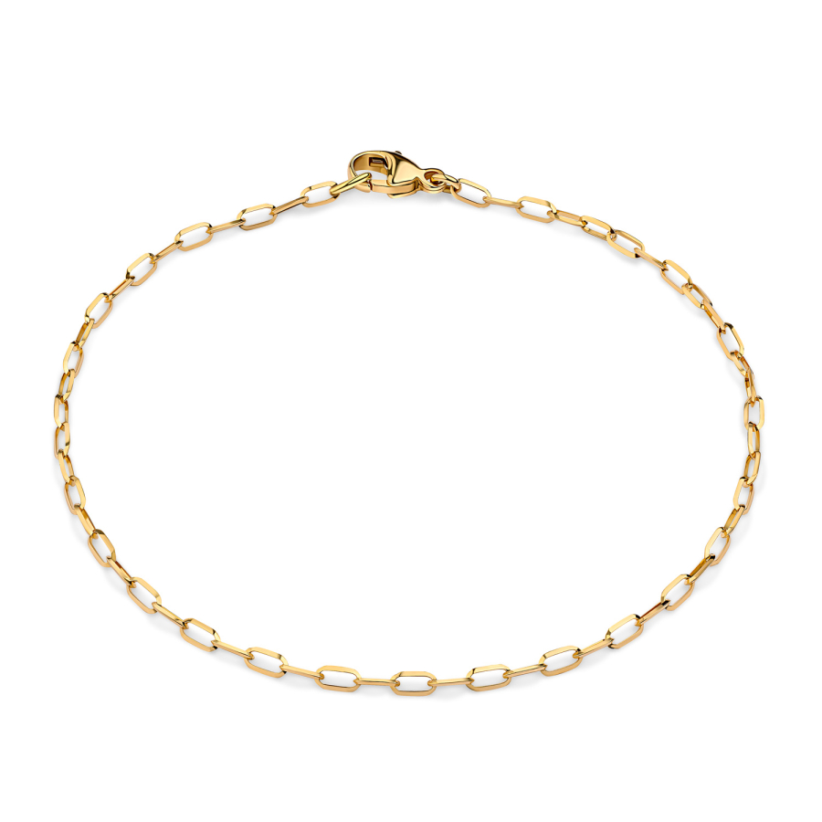 Ankerarmband weit 1,8mm breit 19cm Gold 750/000