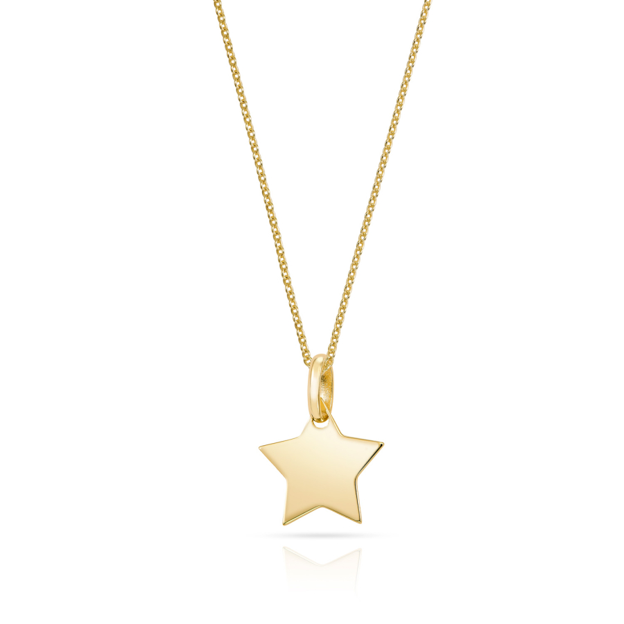 Anhänger Stern  Gold 333/000