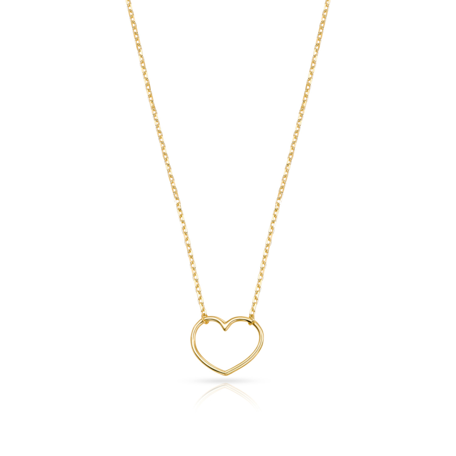 Collier Herz Gold 333/000