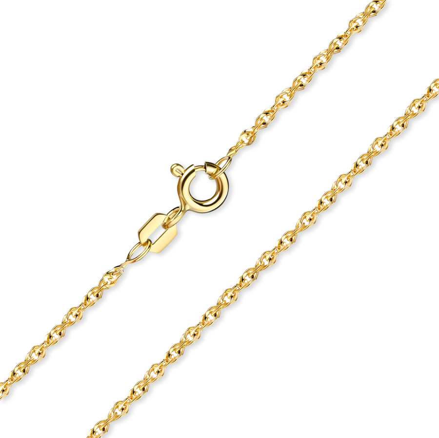 Singapurkette 1.0mm Gold 333/000