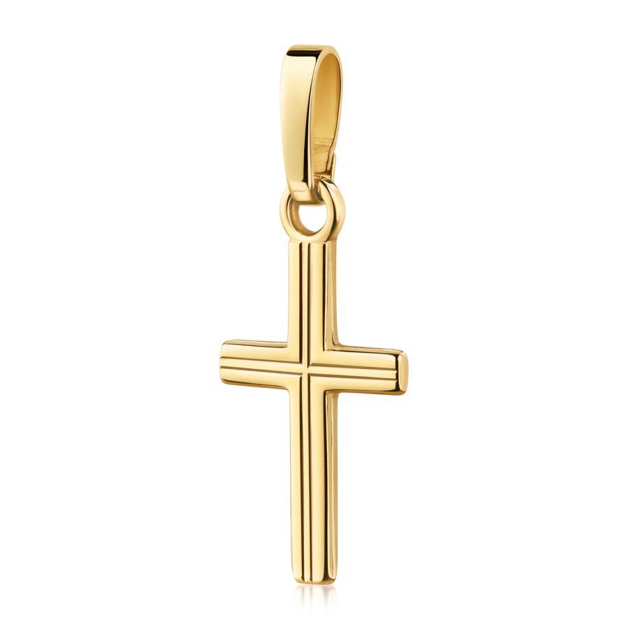 Anhänger Kreuz Gold 333/000