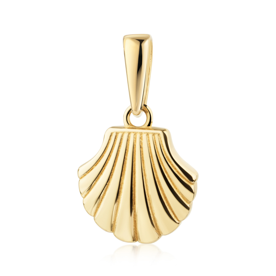 Anhänger Muschel Gold 333/000