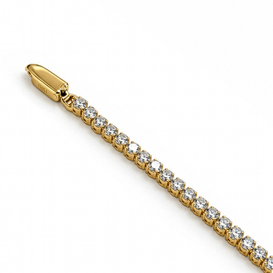 Tennisarmband 18,5cm mit Lab Grown Brillanten 1,95ct. Gold 585/000