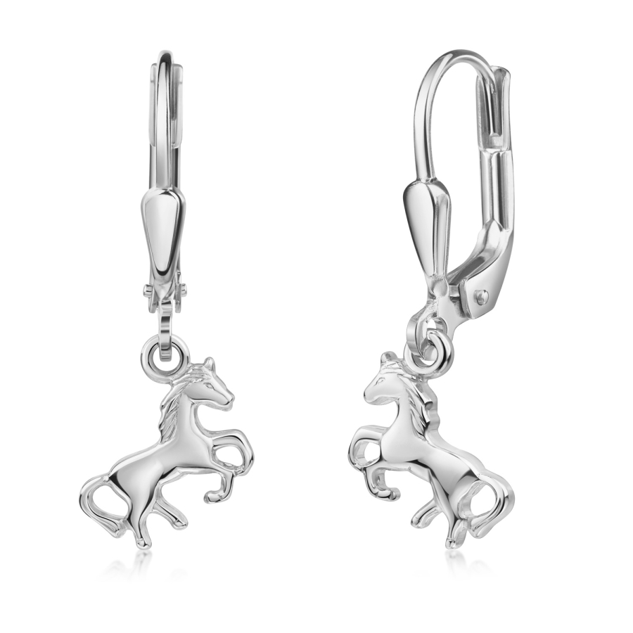 Ohrhänger Pferd Silber 925/000