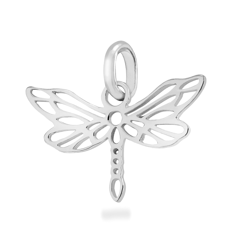 Anhänger Libelle Silber 925/000 rhodiniert