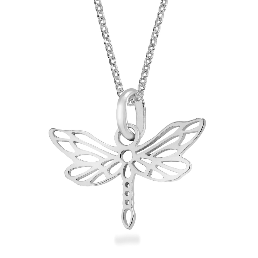 Anhänger Libelle Silber 925/000 rhodiniert