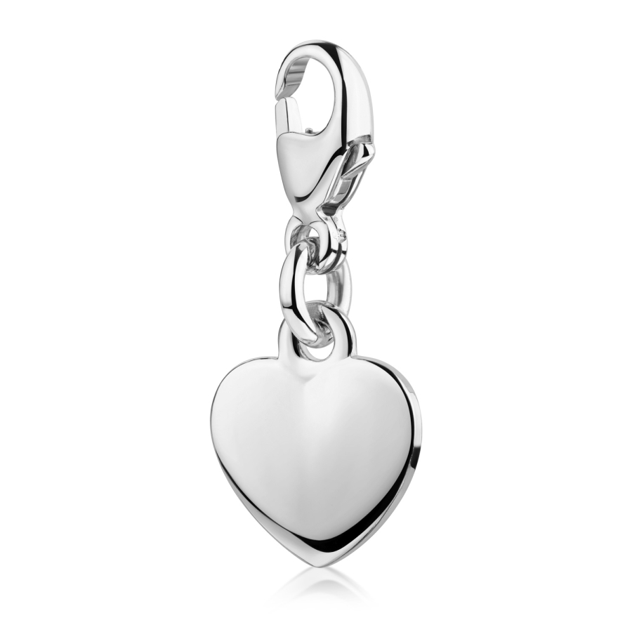 Charm Herz Silber 925/000
