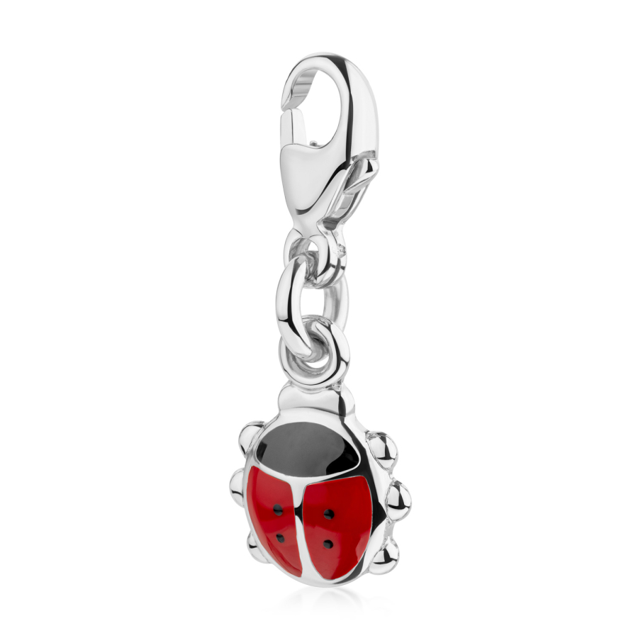 Charm Marienkäfer Silber 925/000