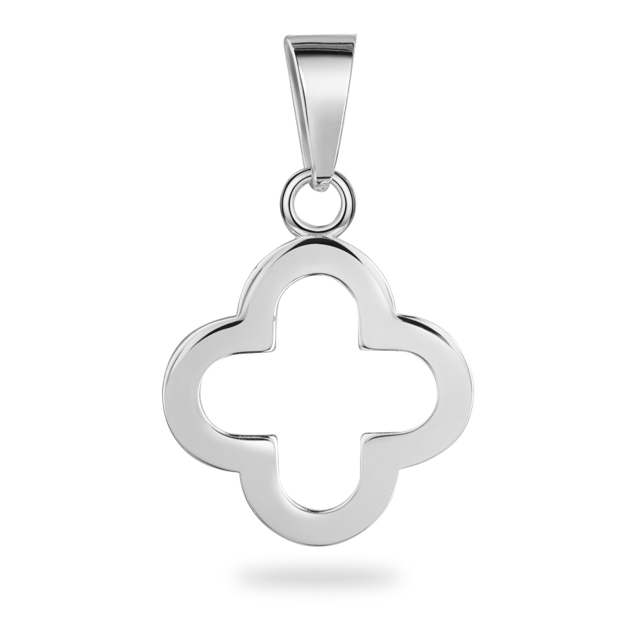 Anhänger Kleeblatt Silber 925/000