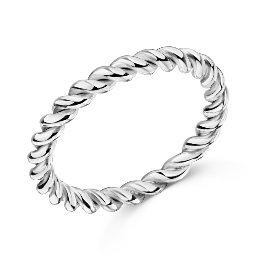 Ring twisted Silber 925/000