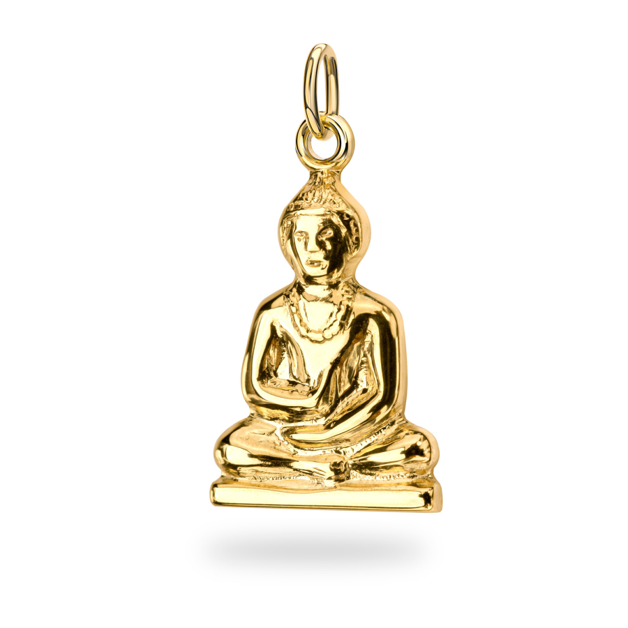Anhänger Buddha Silber 925/000 vergoldet
