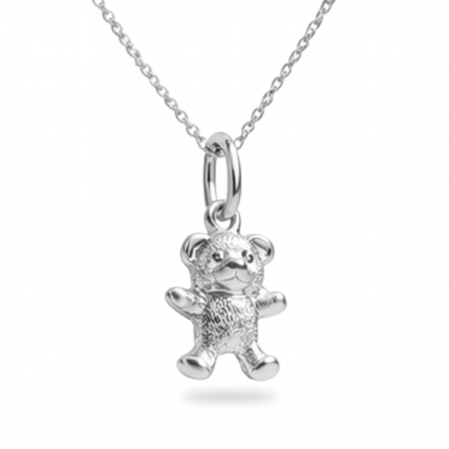 Anhänger Teddy 9,5mm Silber 925/000