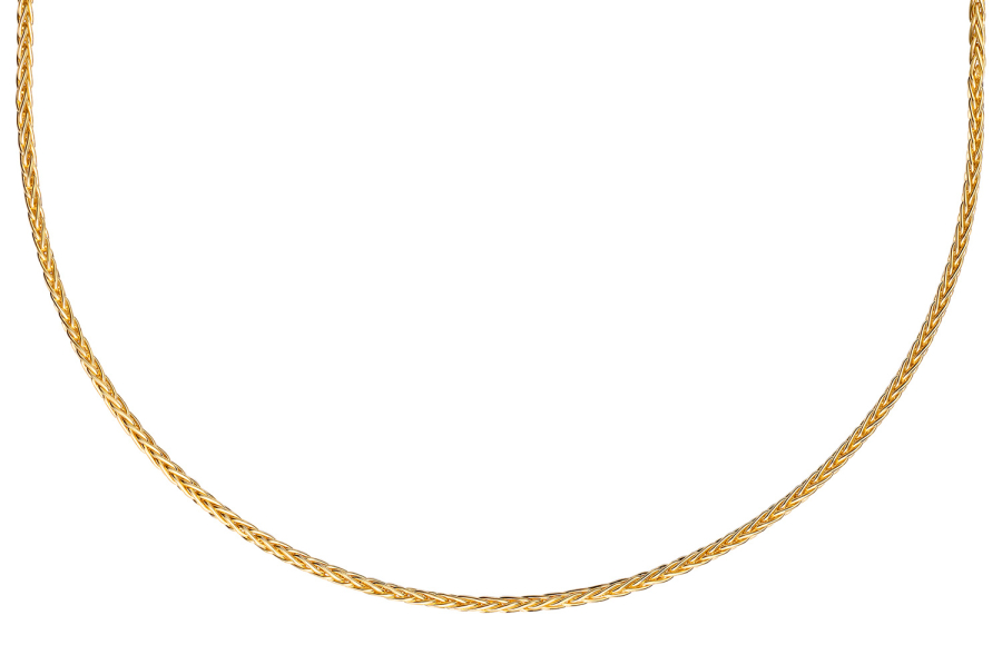 Zopfarmband dreifach 4-seitig diamantiert 1,6mm breit Silber 925/000 vergoldet