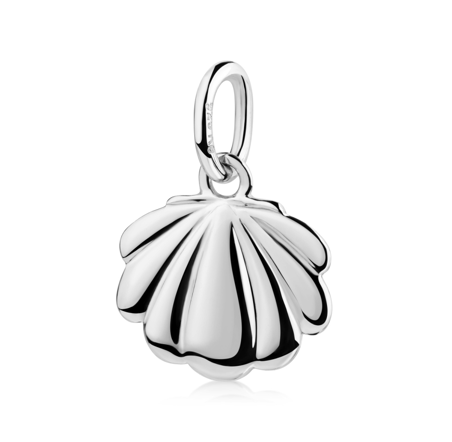 Anhänger Muschel 9,5mm Silber 925/000 rhodiniert