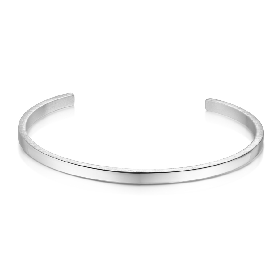 Massive Armspange 3mm breit Silber 925/000