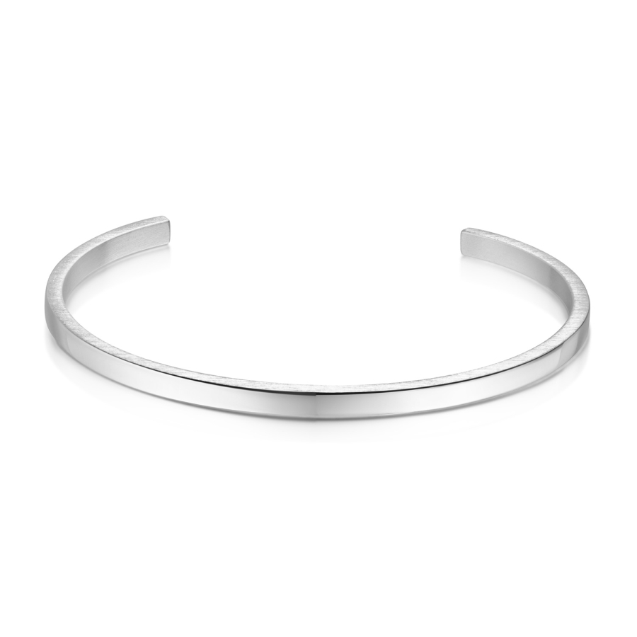 Massive Armspange 56x48x3mm Silber 925/000