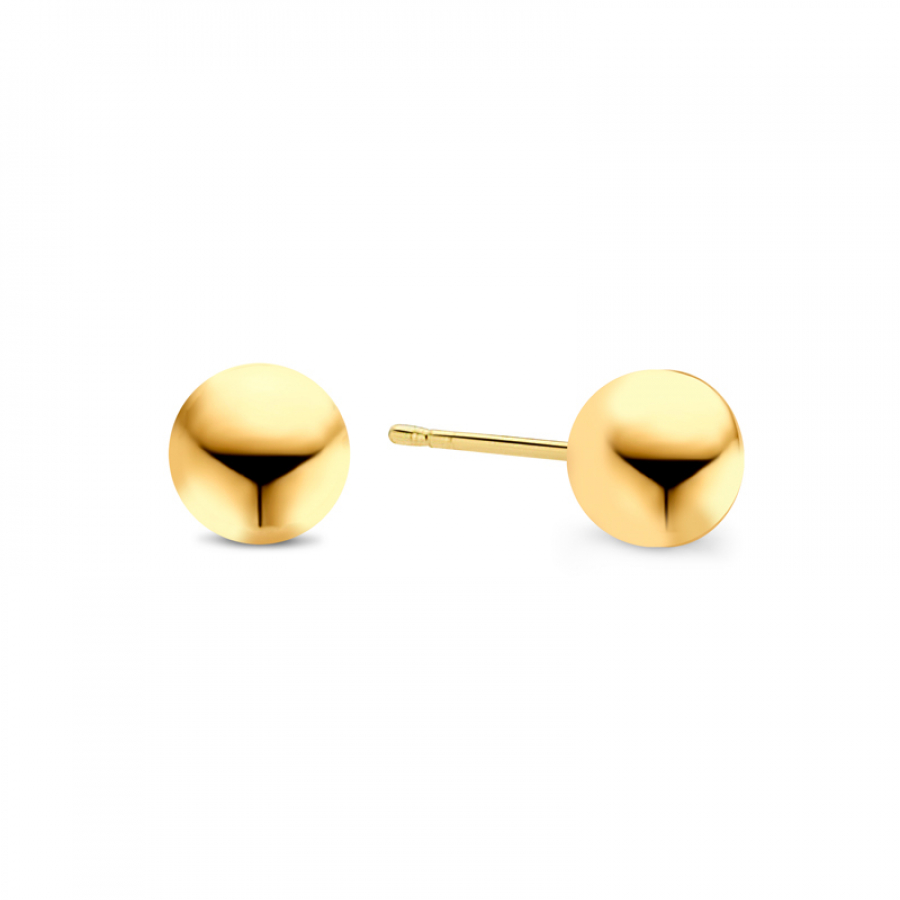 Ohrstecker Kugel 5mm Gold 585/000