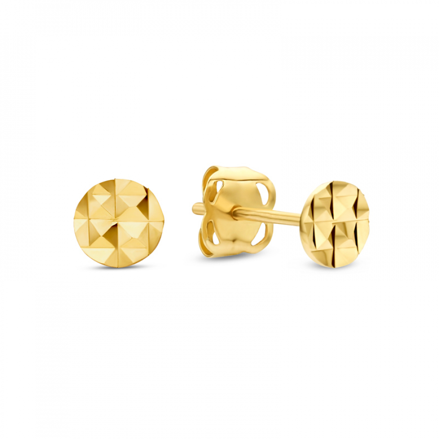 Ohrstecker Dot Ø 4mm DC Gold 585/000