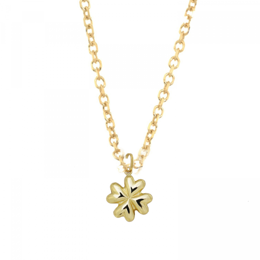 Collier Kleeblatt Gold 585/000