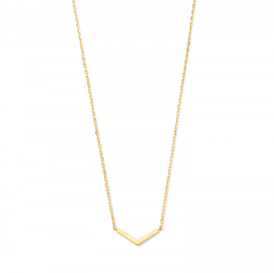 Collier V Gold 585/000