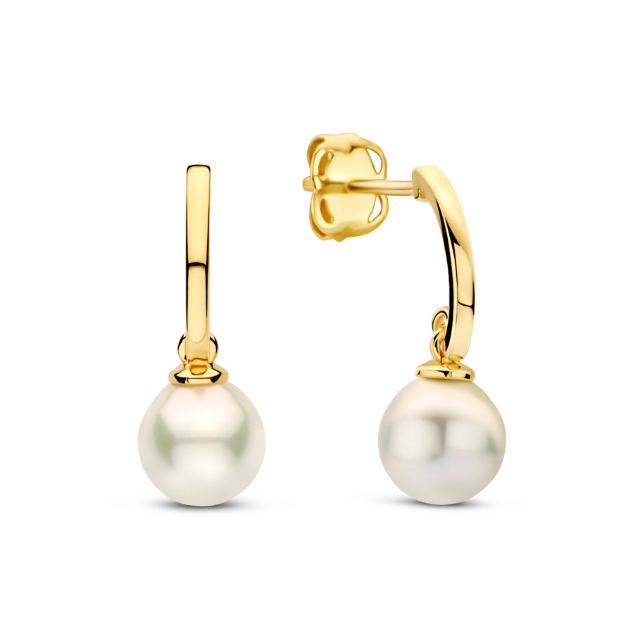 Ohrstecker Süßwasserzuchtperle Gold 585/000