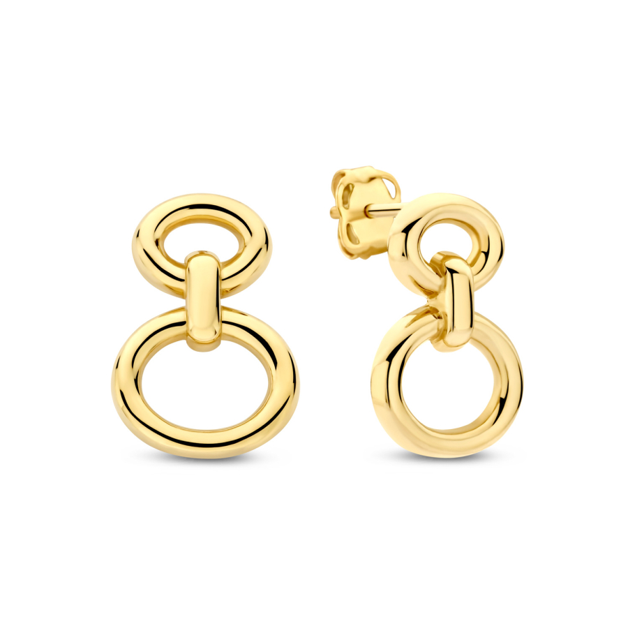 Ohrstecker Ovale Gold 585/000