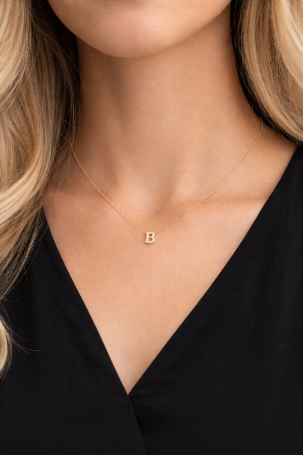 Buchstaben-Collier Gold 585/000