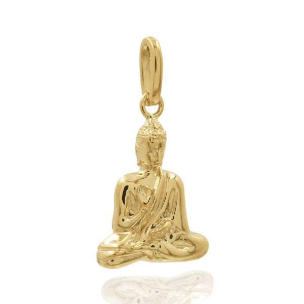 Anhänger Buddha Silber 925/000 vergoldet