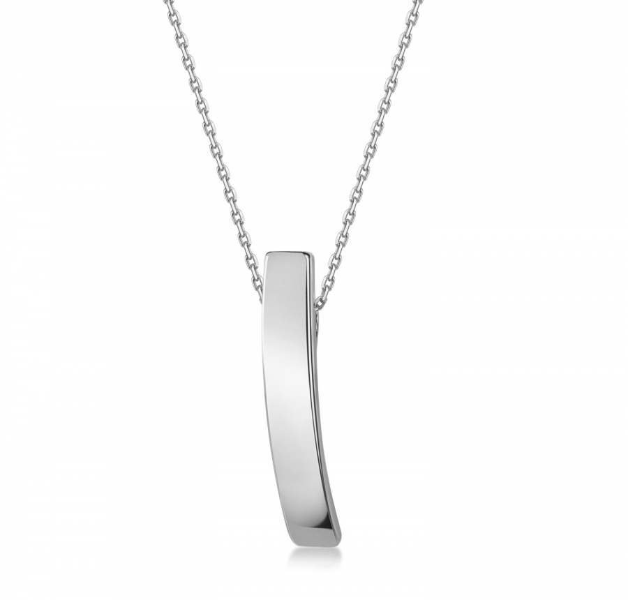 Collier mit Anhänger Silber 925/000 rhodiniert