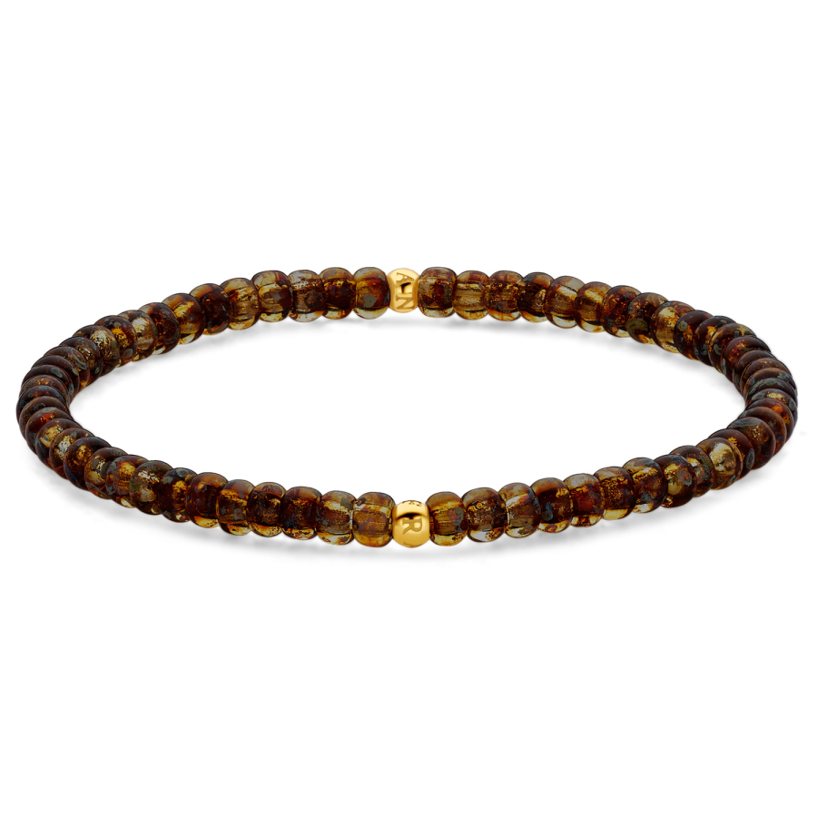 Frank 1967 Armband Miyuki Beads Edelstahl IPG