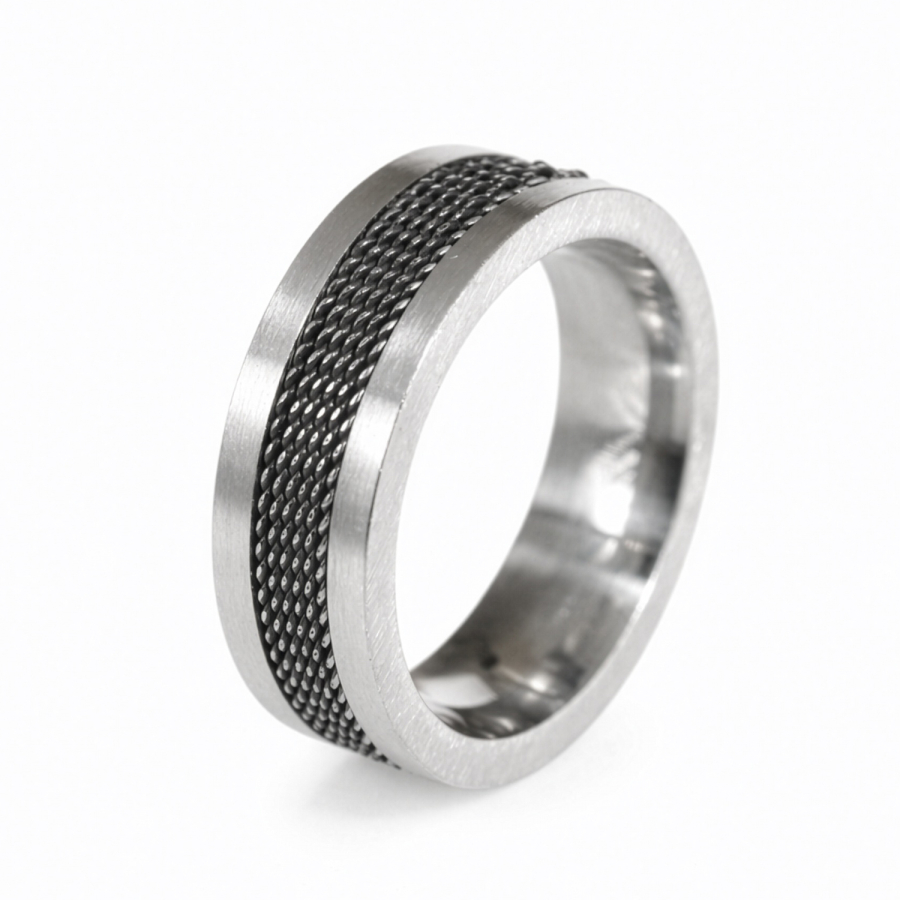 Frank1967 Ring 8mm breit Edelstahl IPS & IPB