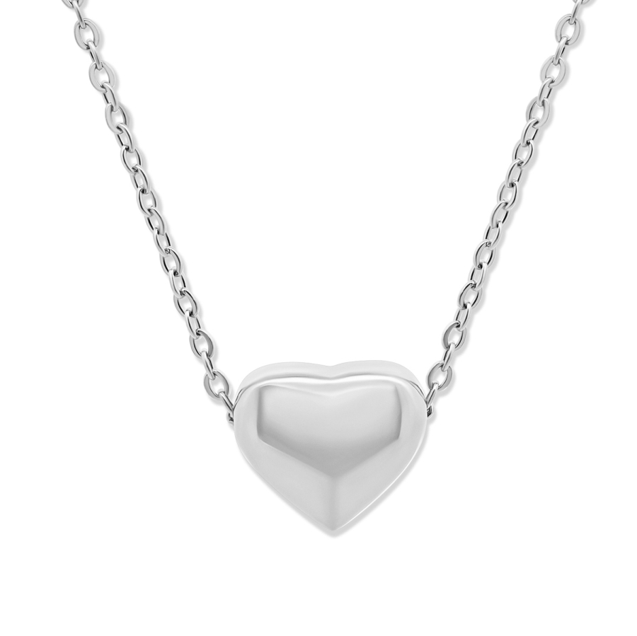 Lovebird Collier Herz Edelstahl