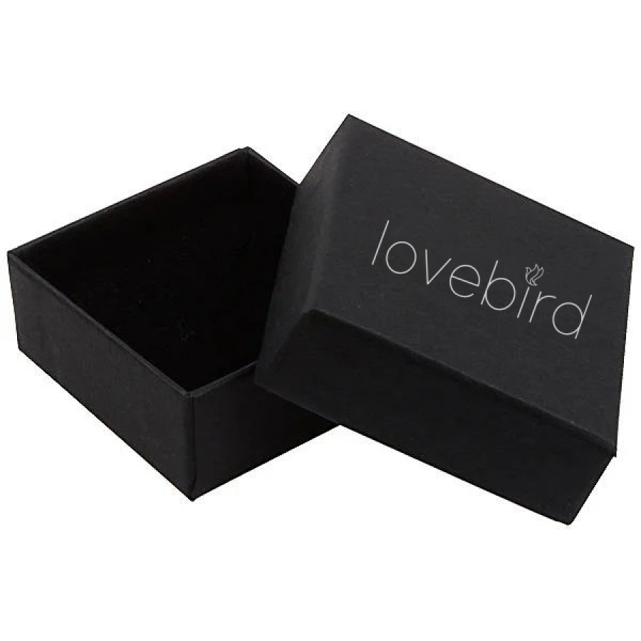 Lovebird Ohrstecker mit Lab Grown Brillant 0,20 ct. Weißgold 585/000