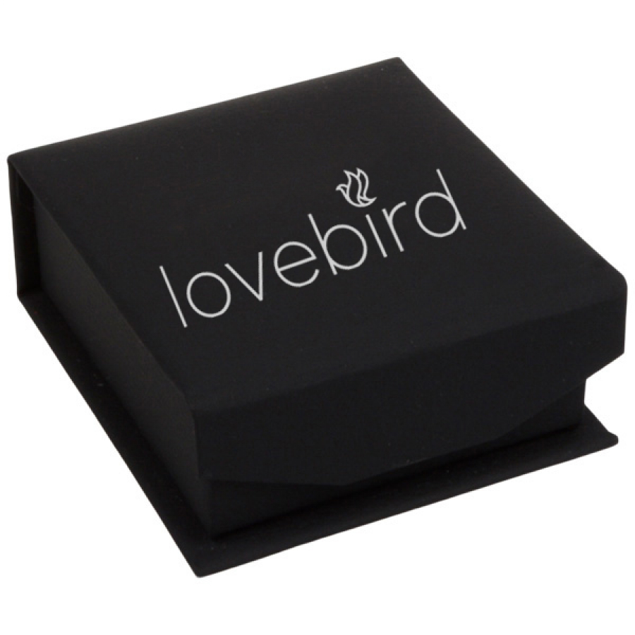 Lovebird Ohrstecker mit Brillant 0,07 ct. Weissgold 585/000