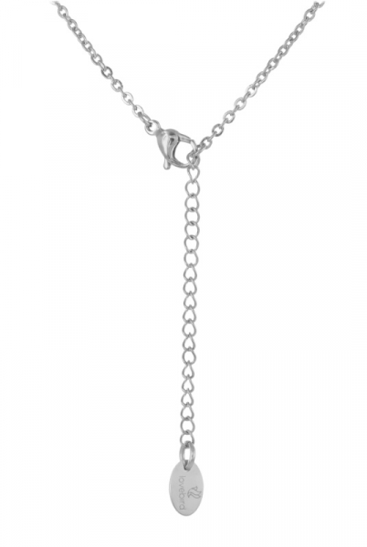 Lovebird Halskette mit Anhänger Buchstabe 45 + 5cm Edelstahl