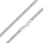 Königskette/Armband 5.0mm breit Silber 925/000