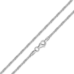 Criss Cross Kette 1.7mm breit Silber 925/000